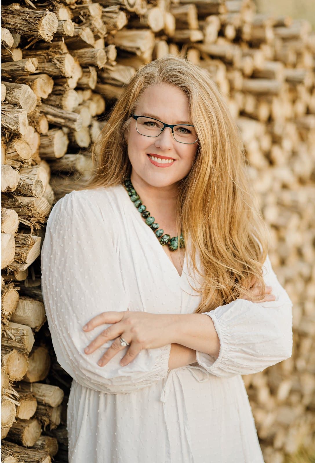 Kendall Warren, founder of Senior Source Guide, in West Texas